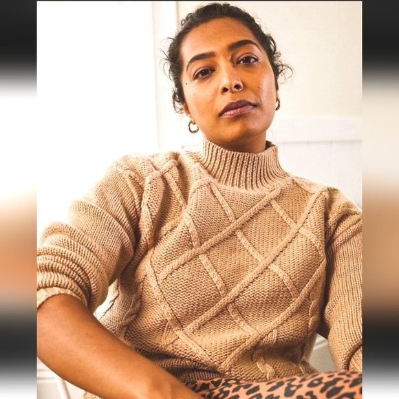 NWOT•Amour Vert wool sweater (L) - Picture 3 of 12